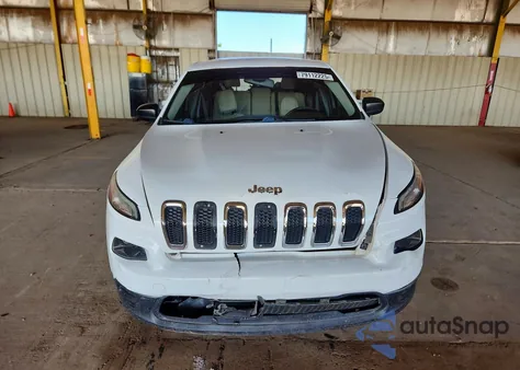 2015 Jeep Cherokee Sport from USA, damaged, VIN 1C4PJLAB4FW560476